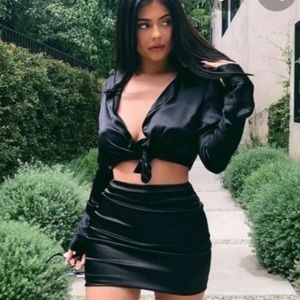 COPY - Black skirt set